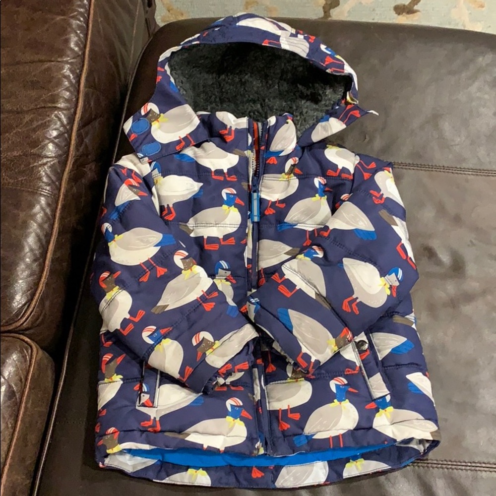 Boys Mini Boden winter coat